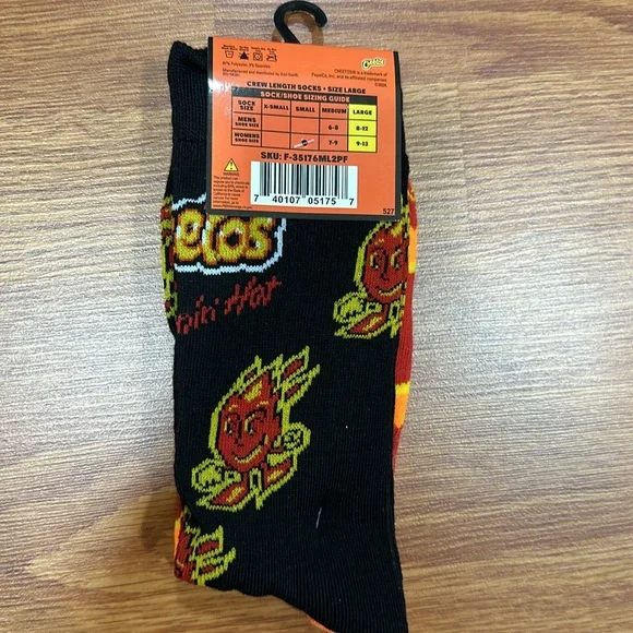 Cheetos socks - Picture 2 of 3